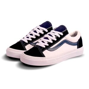 Vans Style 36 Retro Sport Dress Blue / True White Size 10 Brand New